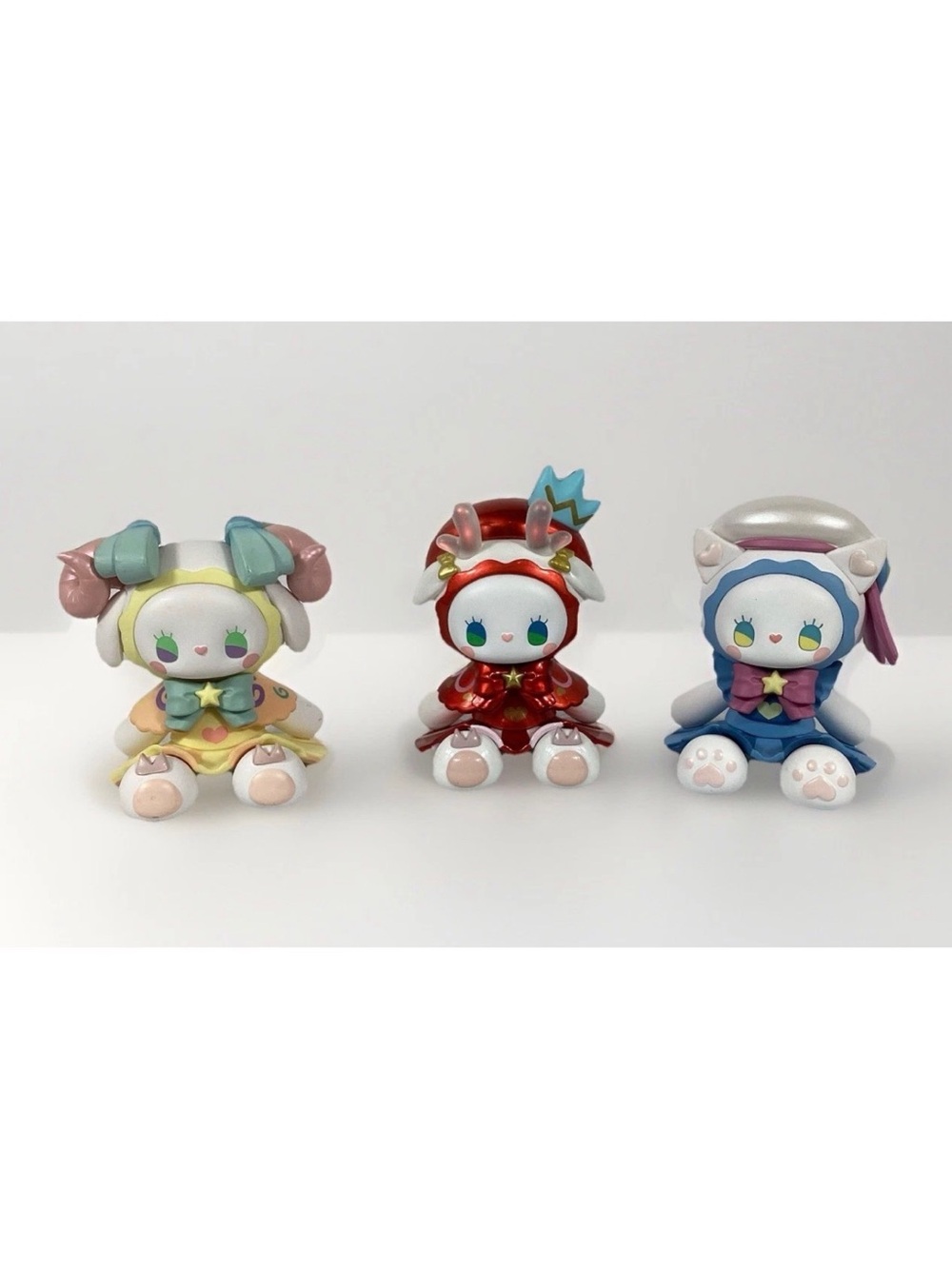 Emma Secret Forest Garden Party Whimsical Figures Collectable Sitting Anime Set